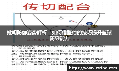 姚明防御姿势解析：如何借鉴他的技巧提升篮球防守能力